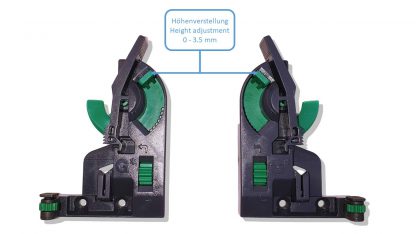 GRASS Dynamoov Glissières de tiroirs Coulisse à sortie totale pour tiroirs en bois avec amortisseur Soft-Close et possibilités de réglage en 3 D. 1 paire de glissières de tiroirs, couplages inclus – Image 4