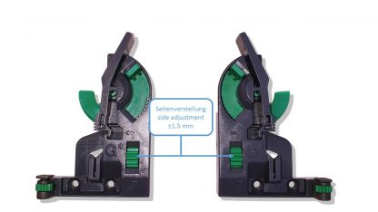 GRASS Dynamoov Glissières de tiroirs Coulisse à sortie totale pour tiroirs en bois avec amortisseur Soft-Close et possibilités de réglage en 3 D. 1 paire de glissières de tiroirs, couplages inclus – Image 5