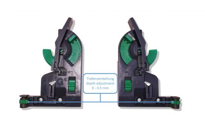 GRASS Dynamoov Glissières de tiroirs Coulisse à sortie totale pour tiroirs en bois avec amortisseur Soft-Close et possibilités de réglage en 3 D. 1 paire de glissières de tiroirs, couplages inclus – Image 6