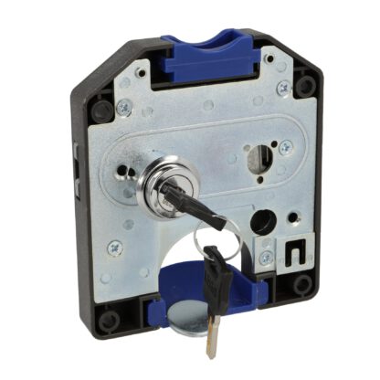 Serrure de consigne pour pièces de 1 euro, serrure de casier fermant à gauche. Serrure à monnaie pour casiers, vestiaires, casiers scolaires, armoires, etc. de SISO / UMAXO®. – Image 4