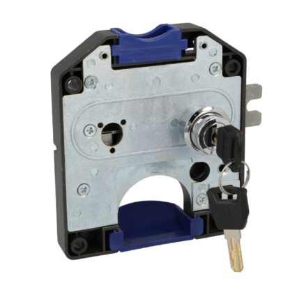 Serrure de consigne pour pièces de 1 euro, serrure de casier fermant à droite. Serrure à monnaie pour casiers, vestiaires, casiers scolaires, armoires, etc. de SISO / UMAXO®. – Image 6