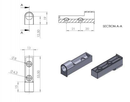 2 amortisseurs de porte Softclose avec plaque de montage linéaire. Pour meubles à visser - Amortisseur de meubles, Soft-Close, amortisseur, amortisseur de butée pour armoire de cuisine ou armoire à équiper ultérieurement – Image 7