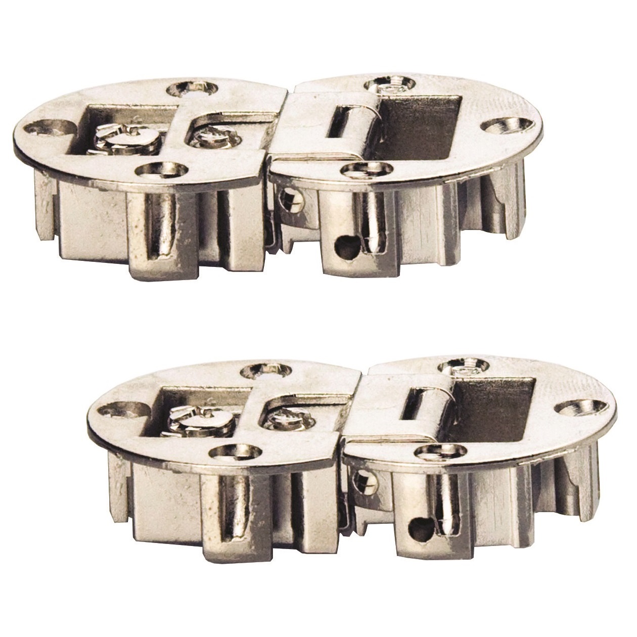 Charnière à rabat 15.09.076 pour meuble, raccordage à rabat, amovible, par SISO Danemark. Image du produit