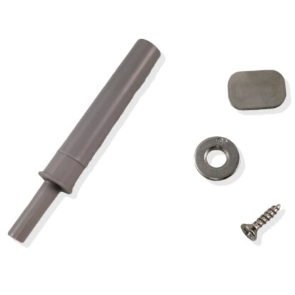 GRASS Tipmatic (Push to Open) pour portes à cadre en bois et en aluminium sans poignée, ainsi que pour portes en verre et à miroir, y compris Contre-plaques à visser et à coller
