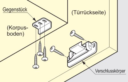 Serrure à levier en acier inoxydable, loquet à doigts en acier inoxydable SUS316 (V4A), avec contre-plaque, LL-66S de SUGATSUNE / Lamp (Japon) – Image 2