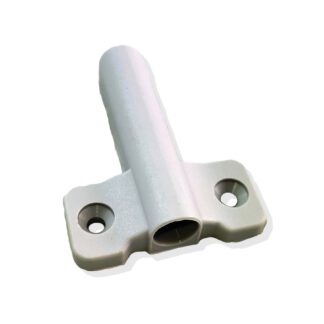 GRASS Tipmatic (Push to Open) pour portes à cadre en bois et en aluminium sans poignée, ainsi que pour portes en verre et à miroir, y compris Contre-plaques à visser et à coller - Avec plaque d'adaptation de butée