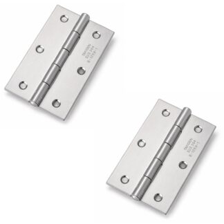 2 pièces de charnière vissée de haute qualité, B-1059-1, taille : 89 mm, de TAKIGEN, capacité de charge : 13 kg (29 lbs). Photo produit