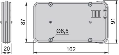 Porte-rabat de compartiment à barres de haute qualité avec amortisseur à fermeture amortie et mécanisme de fermeture automatique, incl. Capuchon et vis de fixation, capacité de charge : 4 kg, surface : noire, 1009521. Support de rabat à fil de traction po – Image 5