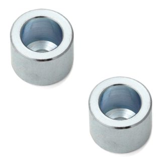 Entretoise en acier 2 pièces, surface : galvanisée, 10,5 mm (0,5 ») BSP-8. Fixation en tôle BSP-8 pour coque de poignée Sugatsune SD-160WB, coque de poignée Sugatsune SD-160CR , par Sugatsune / LAMP® (Japon)