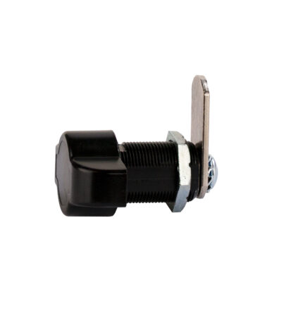 Serrure à pêne tournant pour cadenas, avec fonction poignée, surface : noire, 25 mm (1 »), version : droite, 14.04.587-9. Serrure à pêne tournant pour cadenas, pour casiers, armoire en tôle, armoire à casiers et bien plus encore, par SISO Danemark – Image 11