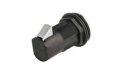 Bouton-pression de haute qualité avec fonction poignée et fonction de verrouillage du pêne, en Zamak, surface : chromée, version : ronde, 14.03.060-0. Bouton-poussoir solide pour caravanes, yachts, caravanes et bien plus encore, par SISO Denmark – Image 4