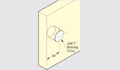 Bouton-pression de haute qualité avec fonction poignée, en laiton, surface : nickelée, satinée mate, finition : ronde, TLP-WB et TLP-LBM(W). Bouton-pression solide pour caravane, yacht et bien plus encore, par Sugatsune / LAMP® (Japon) – Image 3