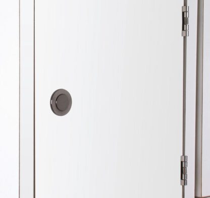Fermeture à pression de haute qualité avec fonction poignée, en alliage de zinc, surface : nickel noir, PKL-08/BN et PKLB. Bouton-pression solide pour caravane, yacht et bien plus encore, par Sugatsune / LAMP® (Japon) – Image 7