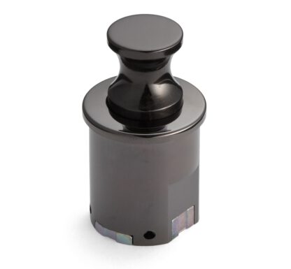 Fermeture à pression de haute qualité avec fonction poignée, en alliage de zinc, surface : nickel noir, PKL-08/BN et PKLB. Bouton-pression solide pour caravane, yacht et bien plus encore, par Sugatsune / LAMP® (Japon) – Image 5
