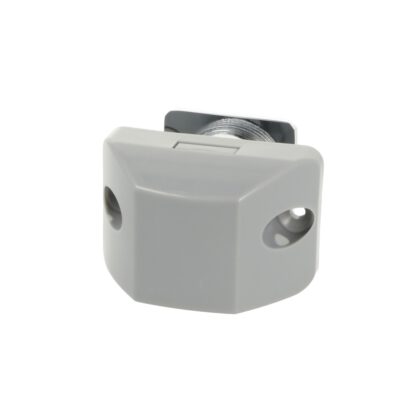 Bouton-pression de haute qualité avec fermeture en douceur et fonction de poignée, en zamak, surface : nickelée, version : carrée, 14.03.065-0. Bouton-pression solide pour caravane, yacht, avion privé et bien plus encore, de SISO Denmark – Image 4