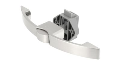 Poignée à bouton-poussoir de haute qualité, en zamak, surface : aspect acier inoxydable, 14.03.072-0. Fermeture à poignée solide avec serrure autobloquante et fermeture amortie pour yacht, caravane, jet privé et bien plus encore, par SISO Denmark – Image 12