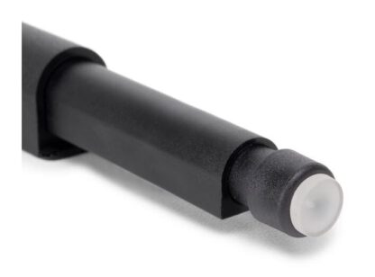 2 pièces loquet à pression élégant, surface : noir, 62 mm (2-7/16"), version : non magnétique, 2033817. Serrure à pression robuste pour portes de meubles, portes d’armoires, volets et bien plus encore, par EMUCA – Image 4