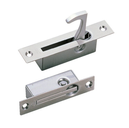 Poignée pliante en acier inoxydable SUS304, 100 mm (4″) ST-100. Poignée pliante en acier inoxydable en acier inoxydable V2A, satin mat, pour trappe de visite, porte de visite, porte de maintenance, ouverture de maintenance, environnement humide, bateau, c – Image 2