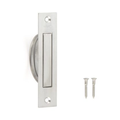 Poignée pliante en acier inoxydable SUS304, 110 mm (4,4″) HR-110S. Poignée pliante rotative en acier inoxydable en acier inoxydable V2A, mat satiné, pour trappe de visite, porte de visite, porte de maintenance, environnement humide, bateau, caravane par S