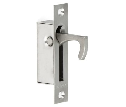 Poignée pliante en acier inoxydable SUS304, 80 mm (3,2″) ST-80. Poignée pliante en acier inoxydable en acier inoxydable V2A, satin mat, pour trappe de visite, porte de visite, porte de maintenance, ouverture de maintenance, environnement humide, bateau, c – Image 2
