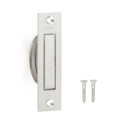 Poignée pliante en acier inoxydable SUS304, 90 mm (3,6″) HR-90S. Poignée pliante rotative en acier inoxydable en acier inoxydable V2A, mat satiné, pour trappe de visite, porte de visite, porte de maintenance, environnement humide, bateau, caravane par Sug