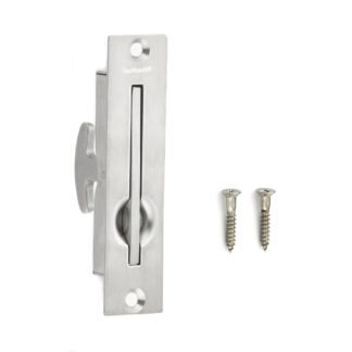 Poignée pliante en acier inoxydable SUS304, 90 mm (3,6″) ST-90. Poignée pliante en acier inoxydable en acier inoxydable V2A, satin mat, pour porte de plafond, trappe de visite, environnement humide, bateau, caravane par Sugatsune / LAMP® (Japon)