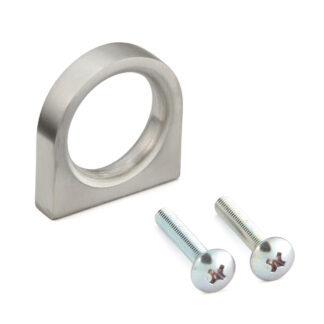 Poignée annulaire en acier inoxydable SUS304, SD-30S de 30,5 mm (1,3 po). Poignée annulaire en acier inoxydable en acier inoxydable V2A, satin mat, pour cuisine en acier inoxydable, meubles de salle de bain, zone médicale, environnement humide, navire, ca