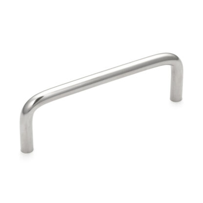 Poignée de porte en acier inoxydable V2A (SUS304), 86 mm (3,4″) H-42-C-14. Poignée de porte en acier inoxydable de haute qualité en acier inoxydable V2A (SUS304), poli miroir, pour environnements humides, navires, zone alimentaire, zone médicale par Sugatsune / LAMP® (Japon)