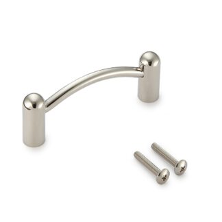 Poignée de porte en acier inoxydable V2A (SUS304), 89 mm (3,6″) LX-90M. Poignée de porte en acier inoxydable massif de haute qualité en acier inoxydable V2A (SUS304) pour environnements humides, navires, zone alimentaire, zone médicale, installations de laboratoire par Sugatsune / LAMP® (Japon)