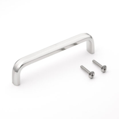 Poignée en acier inoxydable V2A (SUS304), 152 mm (6 ») XL-CU150TT. Poignée en acier inoxydable massif en SUS304 (V2A), mate et polie, pour meubles de salle de bain, environnement humide, navire, caravane, zone médicale, meubles de cuisine, par Sugats
