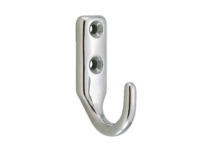 Crochet en acier inoxydable de haute qualité, en acier inoxydable massif, capacité de charge : 20 kg, 54,5 mm (2,2"), EL-30. Crochets muraux en acier inoxydable pour porte-manteau, salle de bain, extérieur, piscine et bien plus encore, par Sugatsune / LAM – Image 3