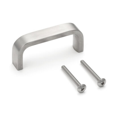 Poignée de meubles en acier inoxydable de haute qualité en SUS304 (V2A), satiné mat, 50 mm (2 ») KB-50S. Poignée de porte en acier inoxydable en SUS304 (V2A), satiné mat, pour bateau, yacht, cuisine en acier inoxydable, hôtel de plage, cabinet médica