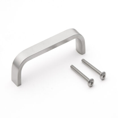 Poignée de meuble en acier inoxydable de haute qualité en SUS304 (V2A), mat satiné, 70 mm (2.8 ») KB-70S. Poignée de porte en acier inoxydable en SUS304 (V2A), satiné mat, pour bateau, yacht, cuisine en acier inoxydable, hôtel de plage, cabinet médic