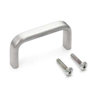 Poignée de meuble en acier inoxydable de haute qualité en SUS304 (V2A), satiné mat, 83 mm (3.3 ») ECH-75S. Poignée de porte en acier inoxydable en SUS304 (V2A), satiné mat, pour bateau, yacht, cuisine en acier inoxydable, hôtel de plage, cabinet médi