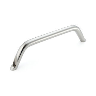 Poignée de meuble en acier inoxydable SUS316, 260 mm (10,3″) MG-230T. Poignée solide et stable en acier inoxydable V4A (SUS316) de qualité supérieure pour les installations de haute qualité, les espaces extérieurs, les environnements humides, rugueux et hautement corrosifs de Sugatsune / LAMP® (Japon)