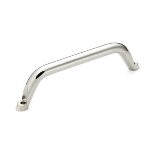 Poignée de meuble en acier inoxydable SUS316, 275,5 mm (10,9″) MG-250. Poignée solide et robuste en acier inoxydable V4A (1.4401, SUS316) pour les installations de haute qualité, les espaces extérieurs, les environnements humides, difficiles et hautement corrosifs par Sugatsune / LAMP® (Japon)