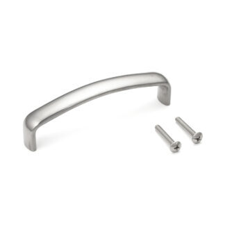 Poignée de meuble en acier inoxydable SUS316, 95,9 mm (3,8″), EK-R635/M et EK-R635/S. Poignée de meuble, fabriquée à partir du meilleur acier inoxydable V4A (SUS316) pour des installations de haute qualité, ainsi que pour une utilisation en extérieur, dans des environnements humides et difficiles de Sugatsune / LAMP® (Japon)