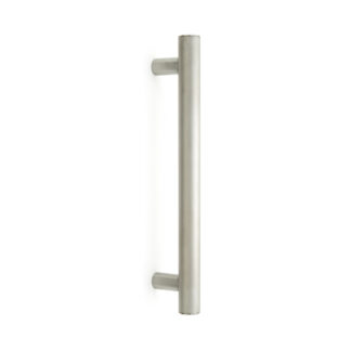 Poignée de porte en acier inoxydable SUS304, 400 mm (15.8 ») SSH-3240. Poignée de porte en acier inoxydable massif en acier inoxydable V2A, satin mat, pour porte de pièce, machine de production, train, bus, véhicule spécial, par Sugatsune / LAMP® (Ja