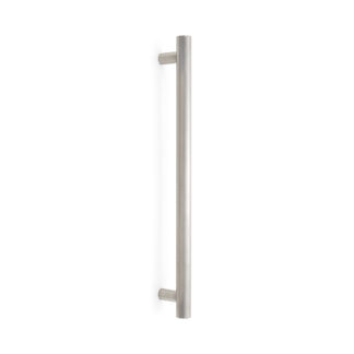 Poignée de porte en acier inoxydable SUS304, 600 mm (23.7 ») SSH-3260. Poignée de porte en acier inoxydable massif en acier inoxydable V2A, satin mat, pour porte de pièce, machine de production, train, bus, véhicule spécial, par Sugatsune / LAMP® (Ja