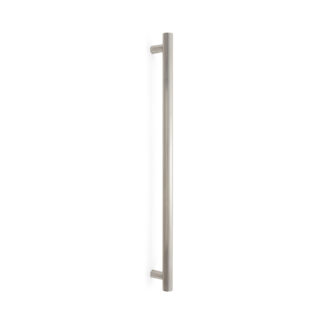 Poignée de porte en acier inoxydable SUS304, 800 mm (31.5 ») SSH-3280. Poignée de porte en acier inoxydable massif en acier inoxydable V2A, satin mat, pour porte de pièce, machine de production, train, bus, véhicule spécial, par Sugatsune / LAMP® (Ja