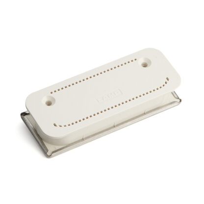 Coque de poignée de ventilation unique V2A (SUS304), ivoire, 105 mm (4-1/8") UTA-105IV. Coque de poignée de ventilation en acier inoxydable V2A (SUS304), mat satiné, pour tiroirs, armoires, environnements humides, livrée par Sugatsune / LAMP® (Japon) – Image 8