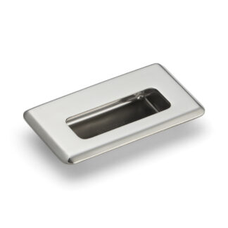 Poignée exclusive en acier inoxydable SUS304, 109,5 mm (4-5/16") HH-FC-2M. Coque de poignée en acier inoxydable en acier inoxydable V2A, poli miroir, pour tiroirs, placards, environnements humides, navires, machines, appareils de Sugatsune / LAMP® (Japon)