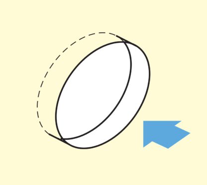 Poignée ronde exclusive en acier inoxydable SUS304, ⌀60 mm (2-3/8") SMH-60. Coque de poignée ronde en acier inoxydable en acier inoxydable V2A, mat satiné, pour tiroirs, armoires, environnements humides, bateaux, yachts, caravanes de Sugatsune / LAMP® (Japon) – Image 3