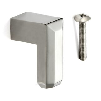 Bouton de meuble exclusif en acier inoxydable SUS304, 35 mm (1.4 ») CU-L-35. Bouton de meuble exclusif en acier inoxydable massif en acier inoxydable V2A, mat et poli, pour bateau, yacht, camping-car, avion privé, propriété de plage, par Sugatsune /