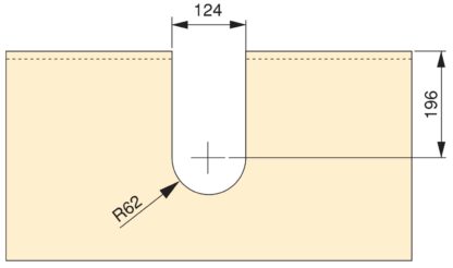 Découpe de siphon incurvée, en plastique, surface : gris, protection de siphon 3044421. pour meuble sous-vasque, armoire de cuisine, armoire de salle de bain, siphon, drain et bien plus encore, par EMUCA – Image 3