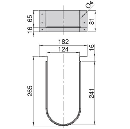 Découpe de siphon incurvée, en plastique, surface : blanc, protection 3044415. siphon pour meuble vasque, armoire de cuisine, armoire de salle de bain, siphon, drain et bien plus encore, par EMUCA – Image 2