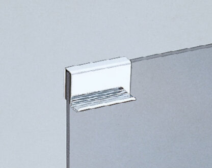 Contre-plaque pour verre d’une épaisseur de 5 mm (13/64 »), avec fonction poignée, surface : chromée, 40 mm (1-37/64 »), K-150CR. Contrepartie pour porte d’armoire en verre, moucherolle magnétique et bien plus encore, par Sugatsune / LAMP® (Japon) – Image 4