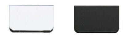 Contre-plaque pour verre d’une épaisseur de 5 mm (13/64 »), en acier, surface : noir, 35 mm (1-3/8 »), K-110B. Contrepartie pour porte d’armoire en verre, moucherolle magnétique et bien plus encore, par Sugatsune / LAMP® (Japon) – Image 3
