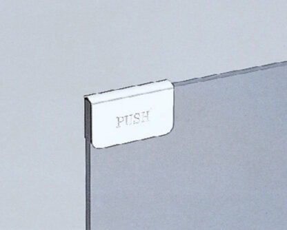 Contre-plaque pour verre d’une épaisseur de 5 mm (13/64 »), en acier, surface : noir, 40 mm (1-37/64 »), K-130B. Contrepartie pour porte d’armoire en verre, moucherolle magnétique et bien plus encore, par Sugatsune / LAMP® (Japon) – Image 4