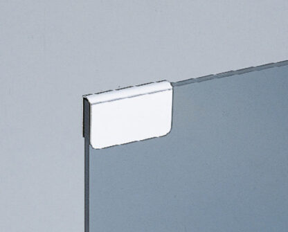 Contre-plaque pour verre d’une épaisseur de 6 mm (15/64 »), en acier, surface : chromée, 35 mm (1-3/8 »), K-110CR et K-110-P6. Contrepartie pour porte d’armoire en verre, moucherolle magnétique et bien plus encore, par Sugatsune / LAMP® (Japon) – Image 2